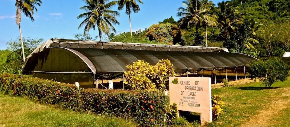 Centro de propagación de cacao Baracoa Cuba
