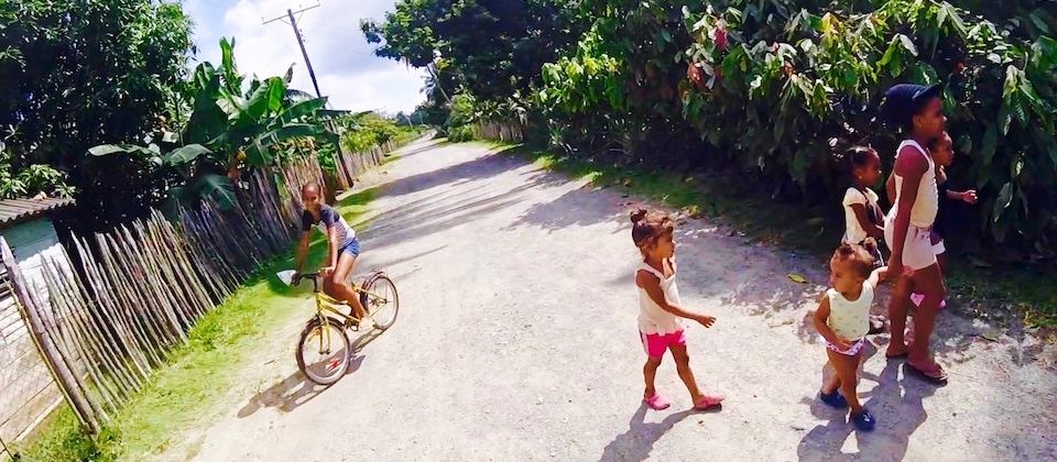 Kids at Humboldt Park • Baracoa Cuba