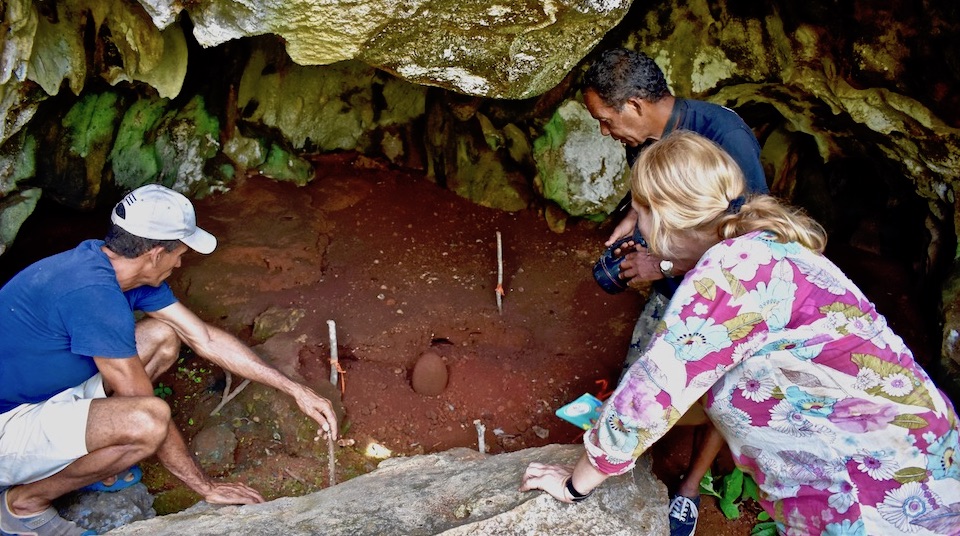 Archaeology in Baracoa, Cuba