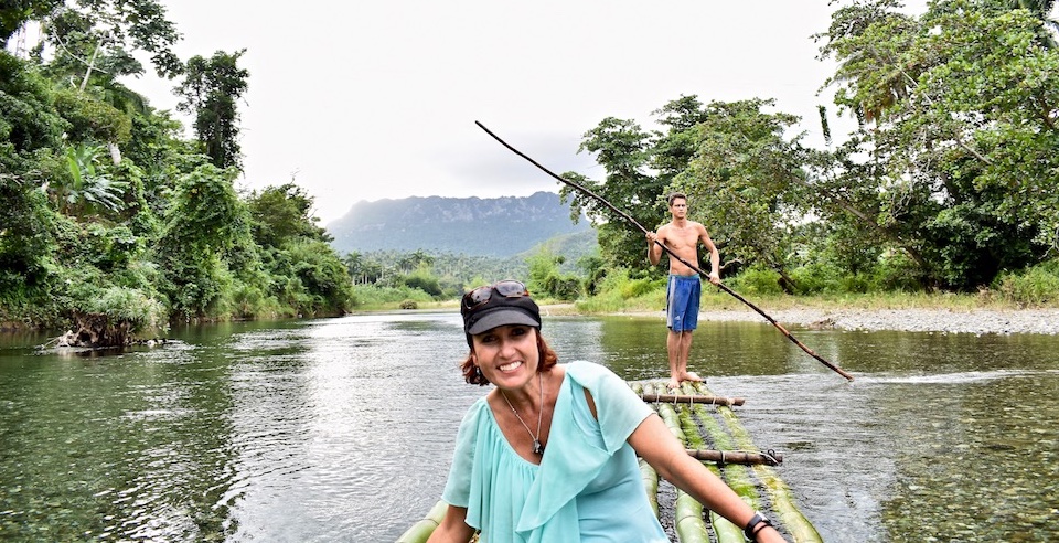 Heidi Siefkas in River Duaba • Baracoa Cuba