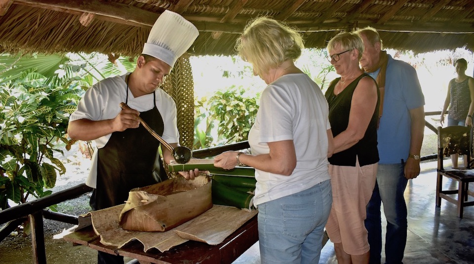 Best traditional food restaurants Eastern Cuba Baracoa