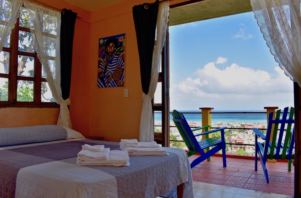 Villa Paradiso • Casa Particular • Baracoa Cuba • Sea View Balcony